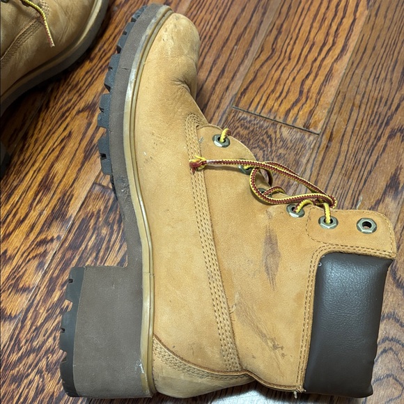 Timberlands Leather Boots Women’s Size:8.5 - Picture 7 of 11